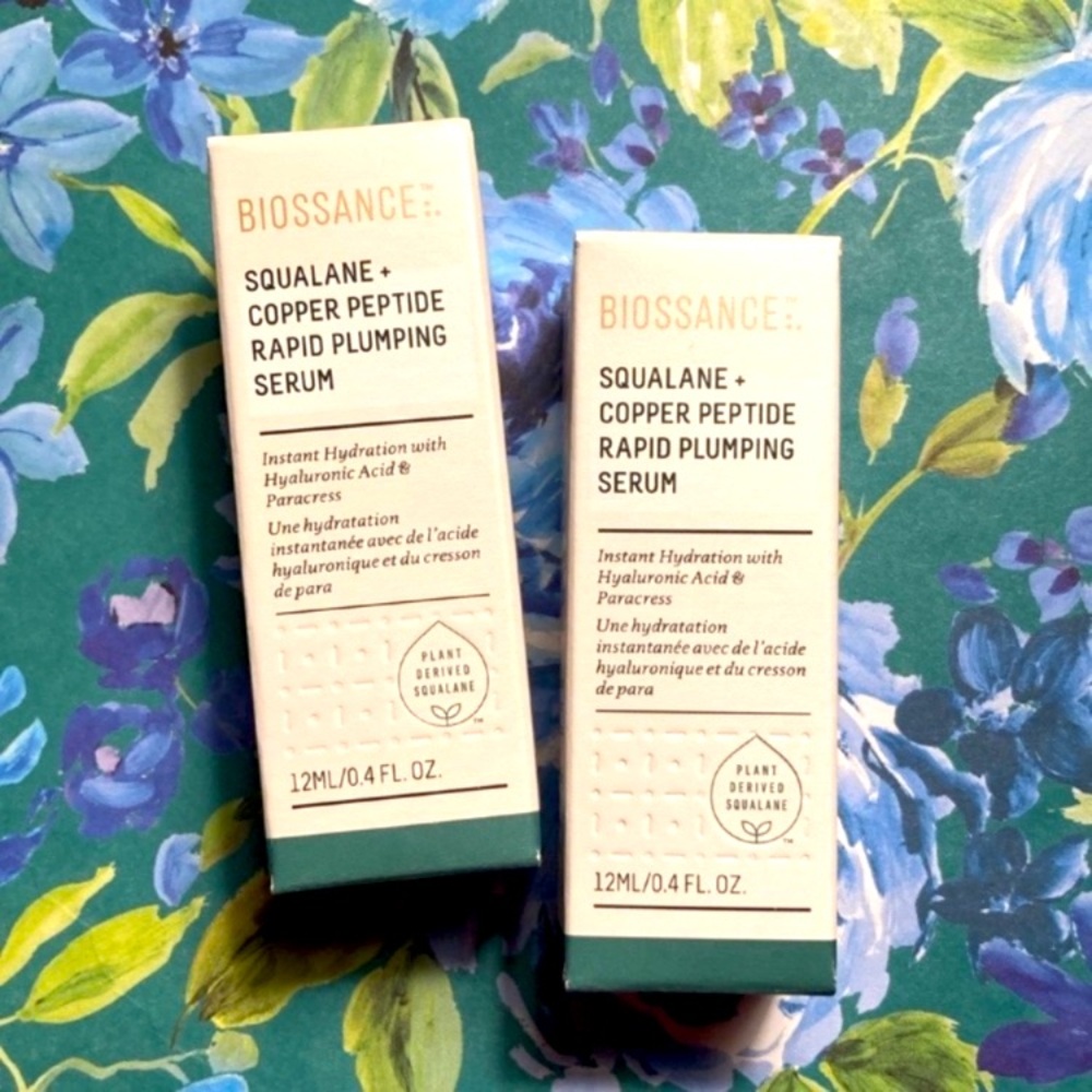 [ FINAL price ] Biossance Squalane & Copper Rapid Plumping Serum